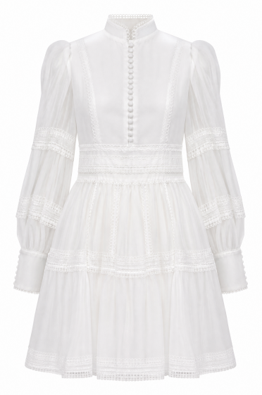 Rochie damă albă - Moonstone.ro Rochie damă albă
