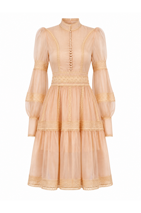 Rochie damă bej - vezi 1 - Moonstone.ro Rochie damă bej - vezi 1